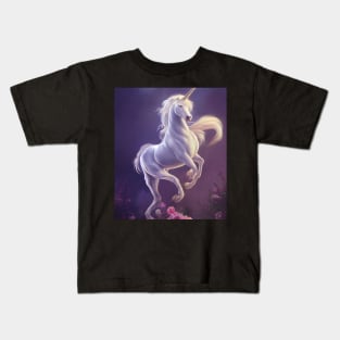 Victorian Unicorn Kids T-Shirt